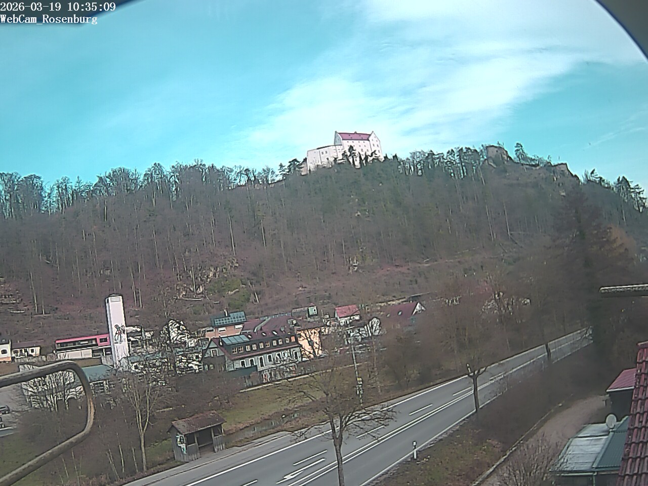 Archived image Webcam Rosenburg Castle