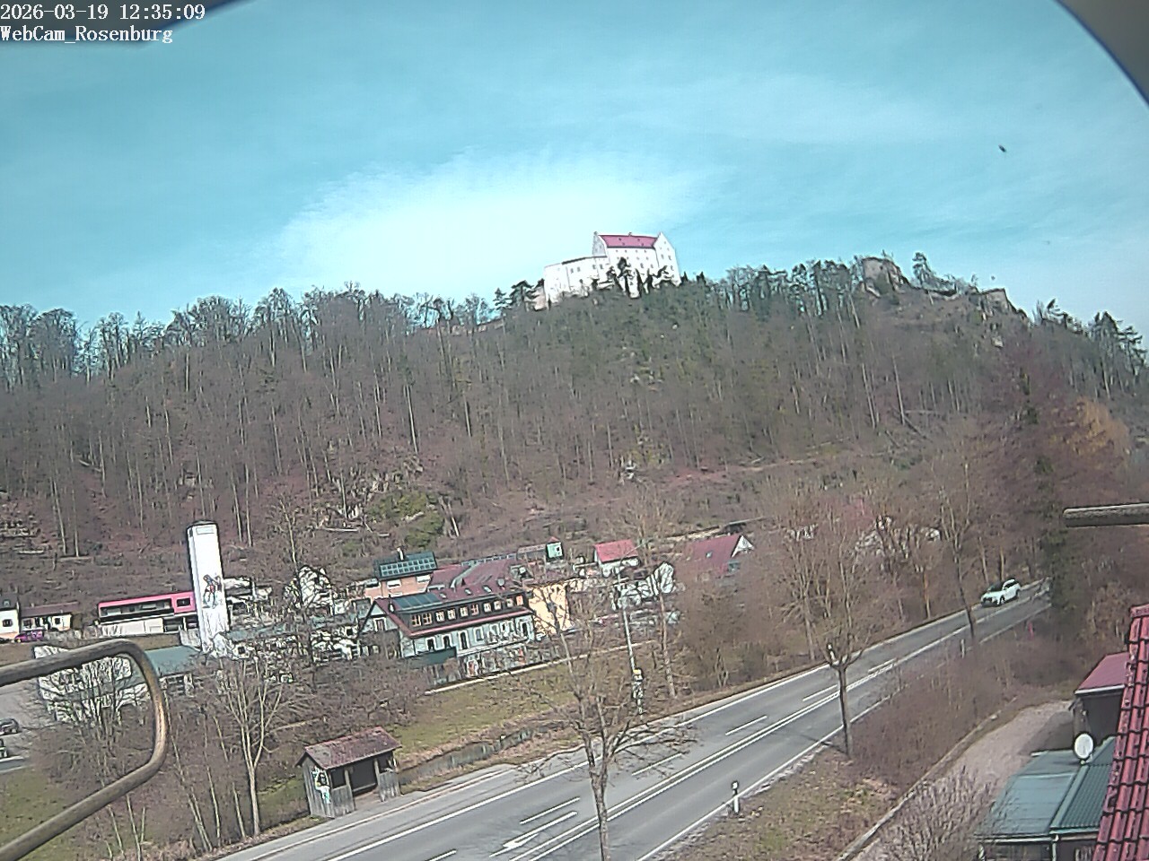 Archived image Webcam Rosenburg Castle