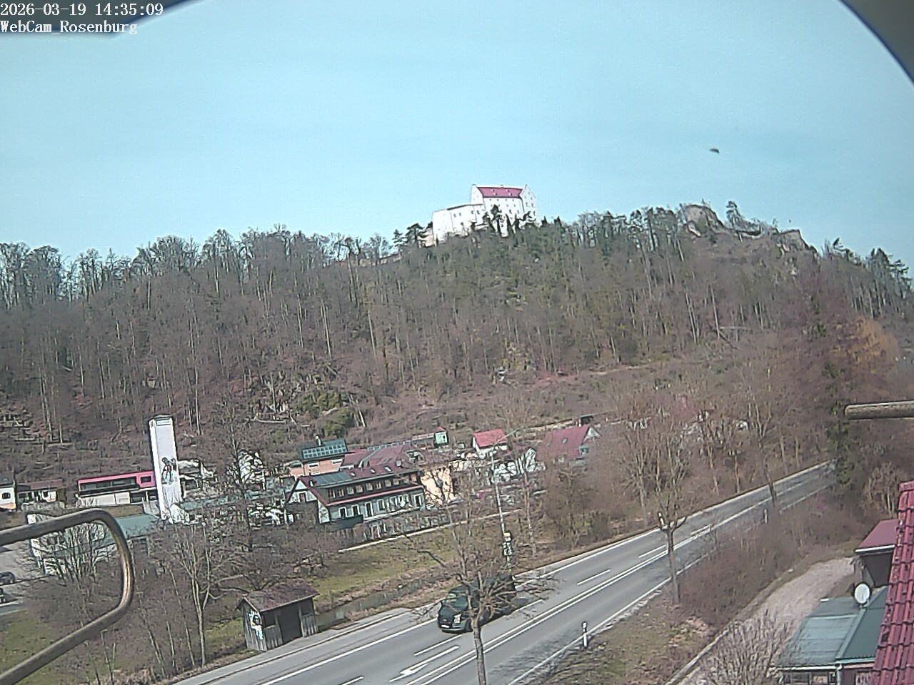 Archived image Webcam Rosenburg Castle