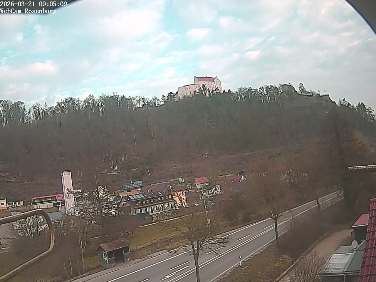 Archived image Webcam Rosenburg Castle