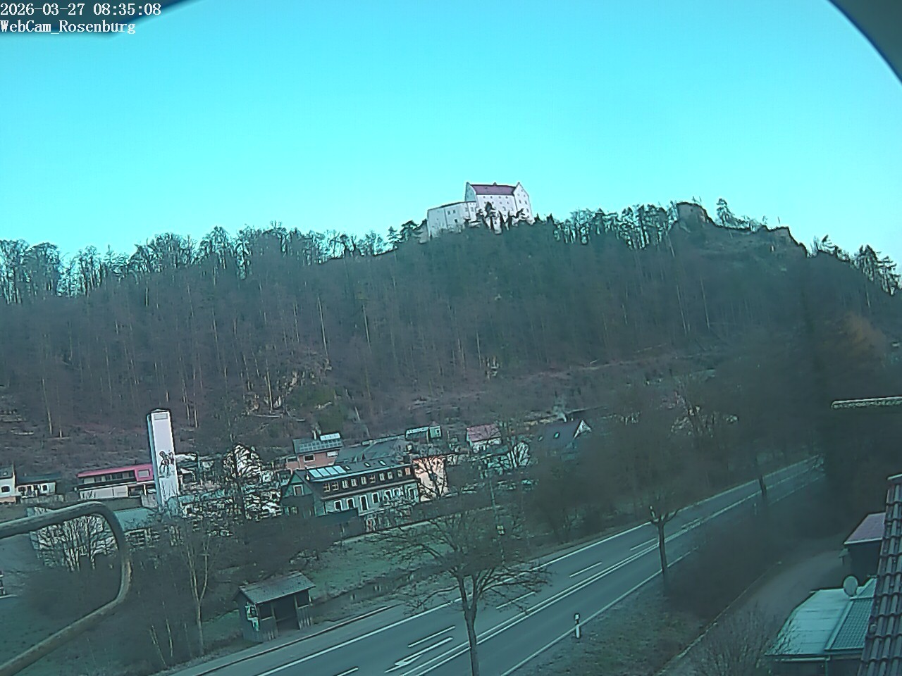 Archived image Webcam Rosenburg Castle