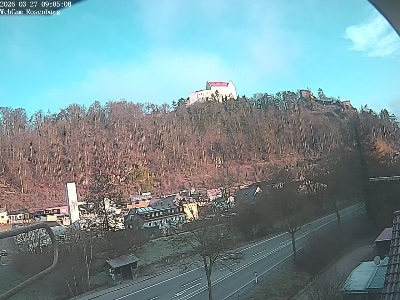 Archived image Webcam Rosenburg Castle