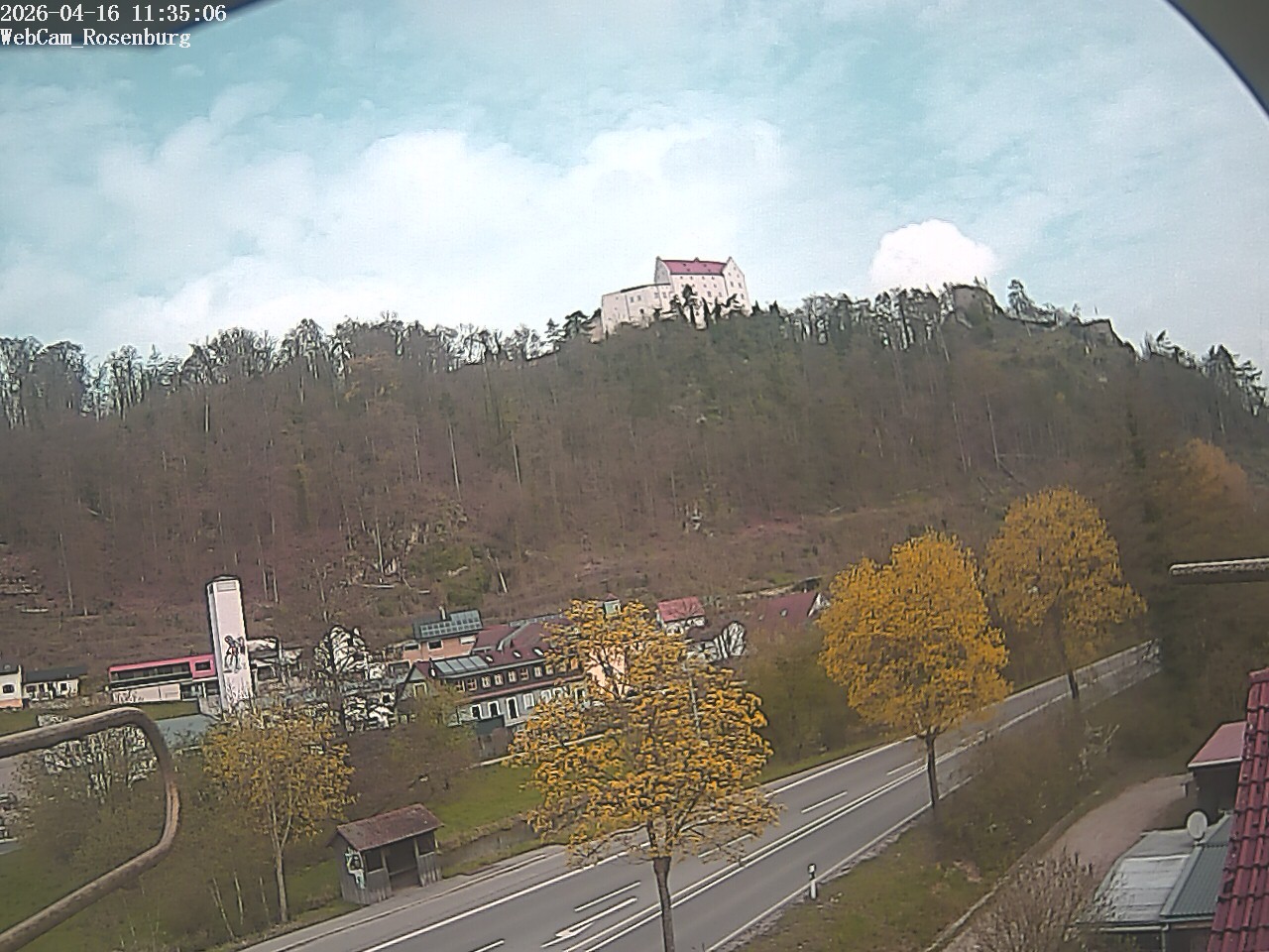 Archived image Webcam Rosenburg Castle