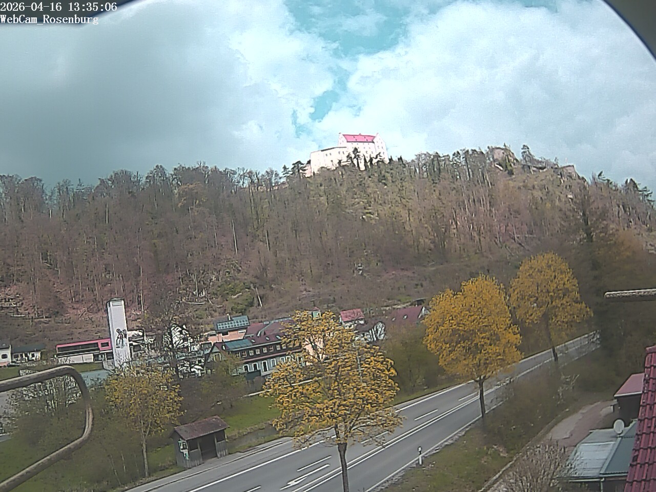 Archived image Webcam Rosenburg Castle