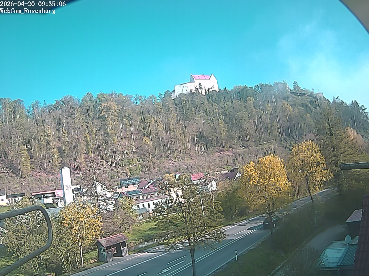 Archived image Webcam Rosenburg Castle
