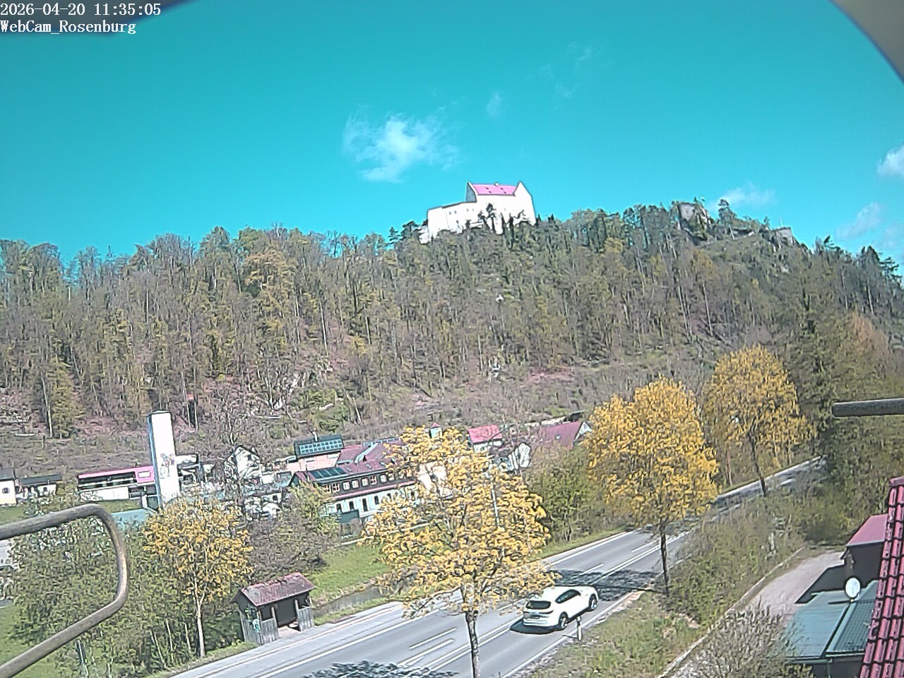 Archived image Webcam Rosenburg Castle