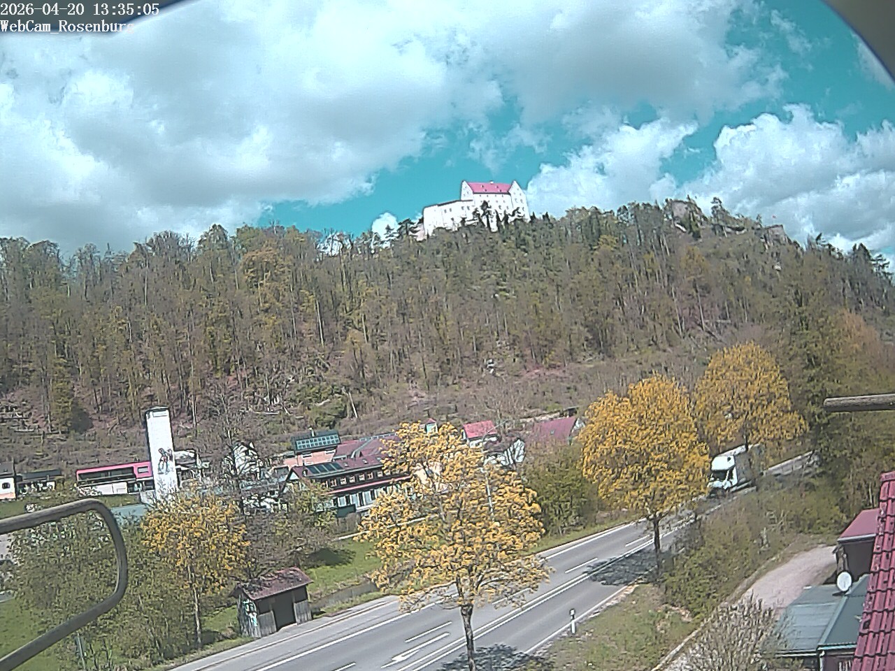 Archived image Webcam Rosenburg Castle