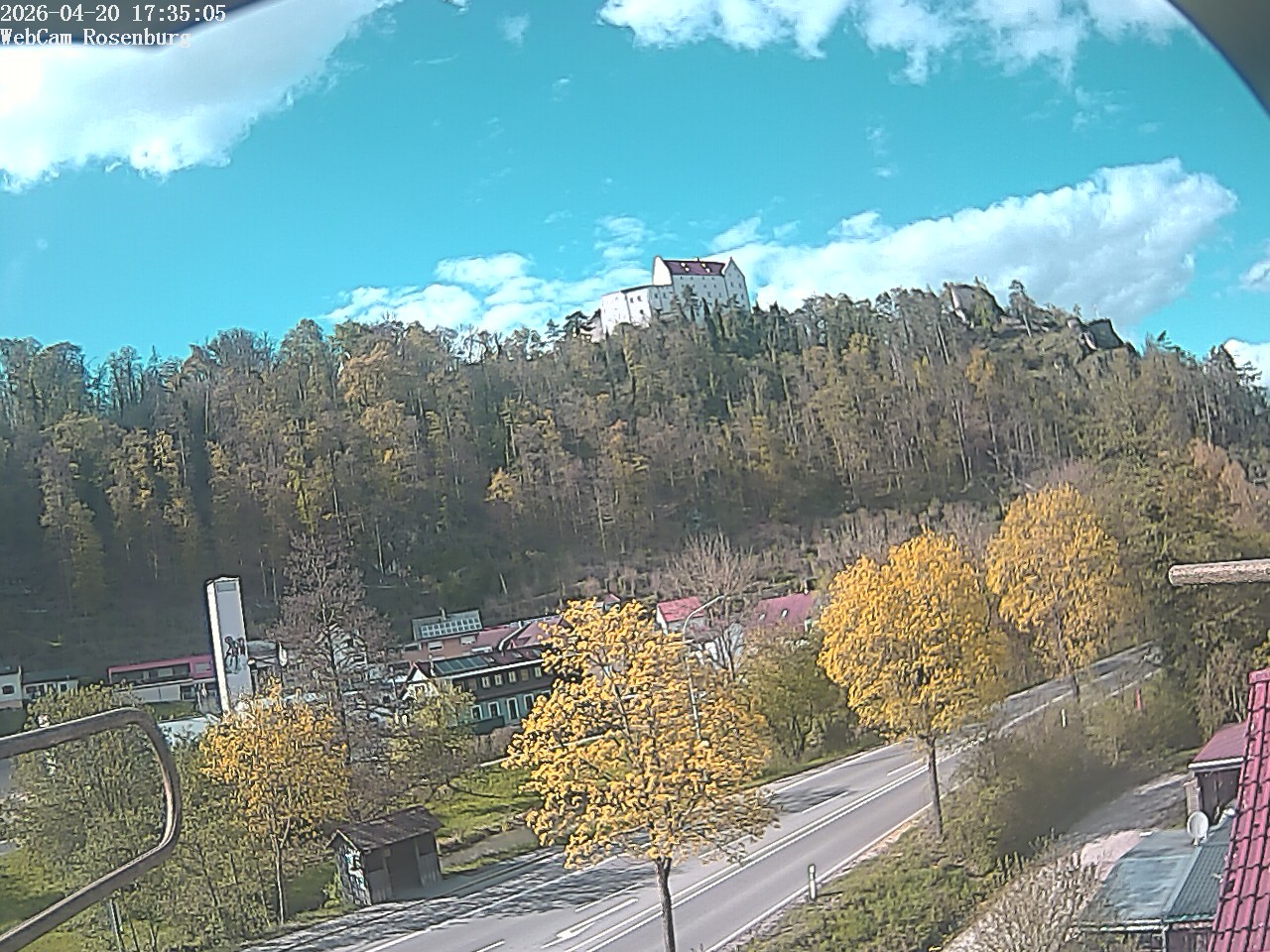 Archived image Webcam Rosenburg Castle