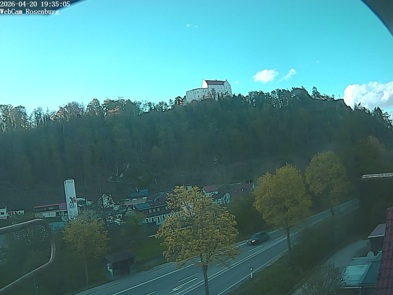 Archived image Webcam Rosenburg Castle
