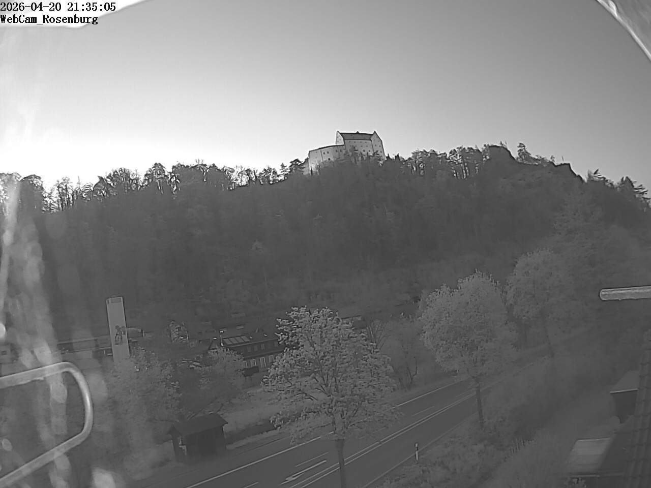 Archived image Webcam Rosenburg Castle