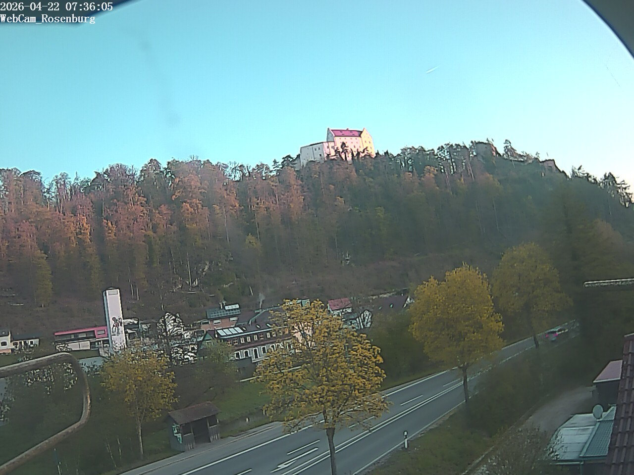 Archiv Foto Webcam Schloss Rosenburg