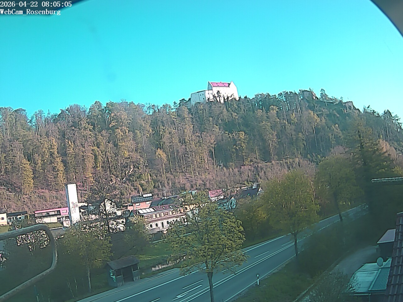 Archiv Foto Webcam Schloss Rosenburg