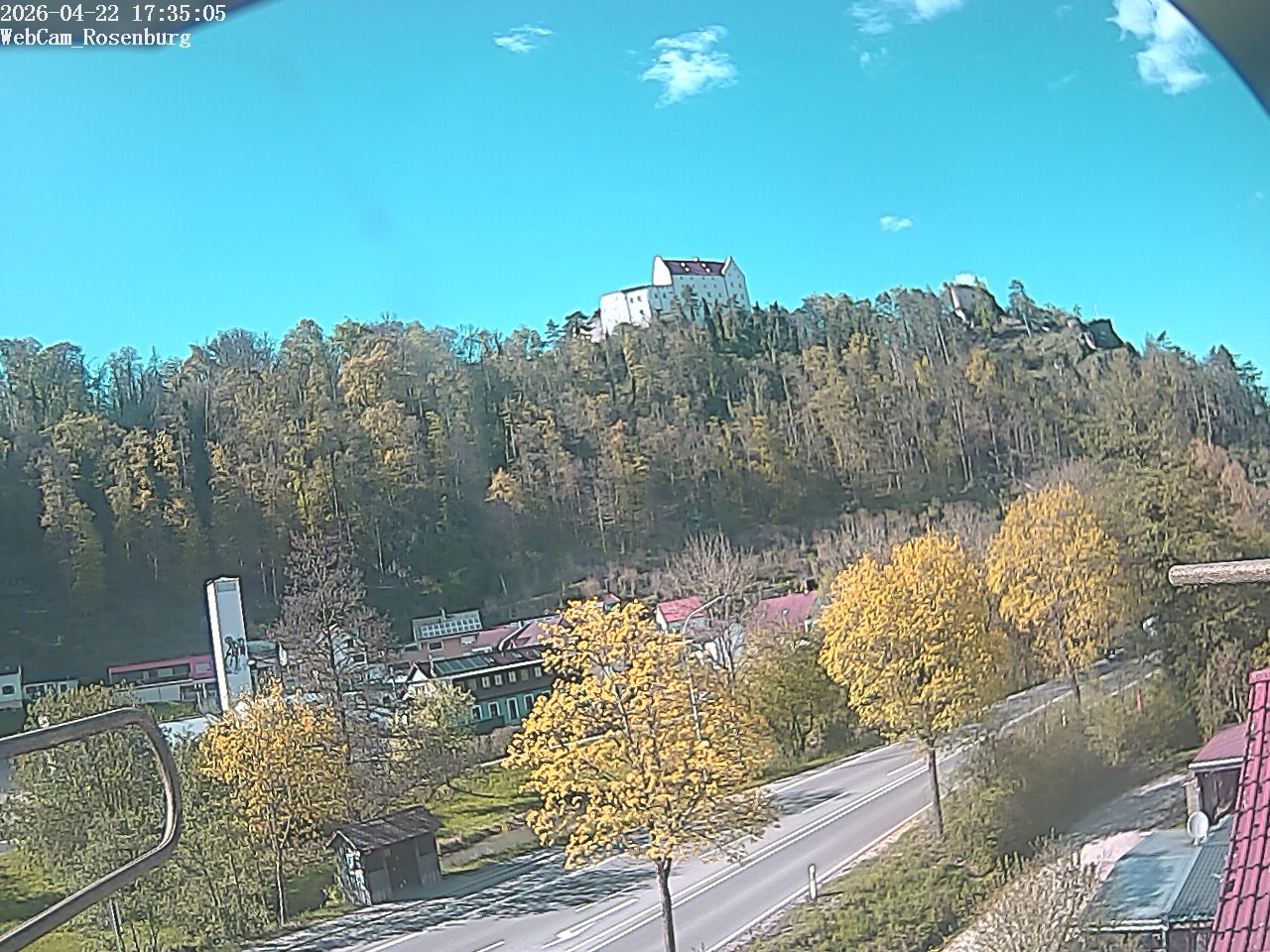 Archiv Foto Webcam Schloss Rosenburg