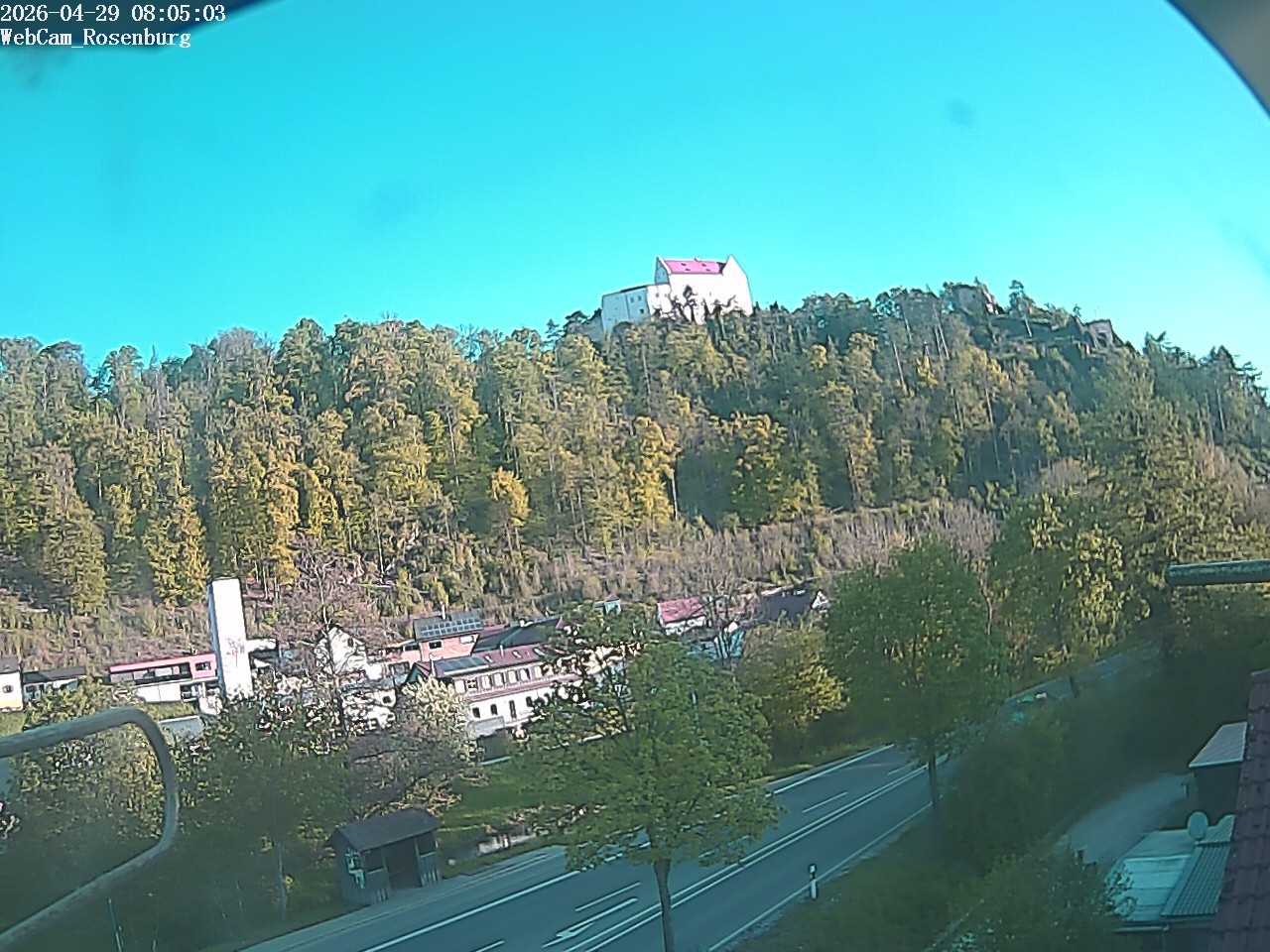 Archiv Foto Webcam Schloss Rosenburg