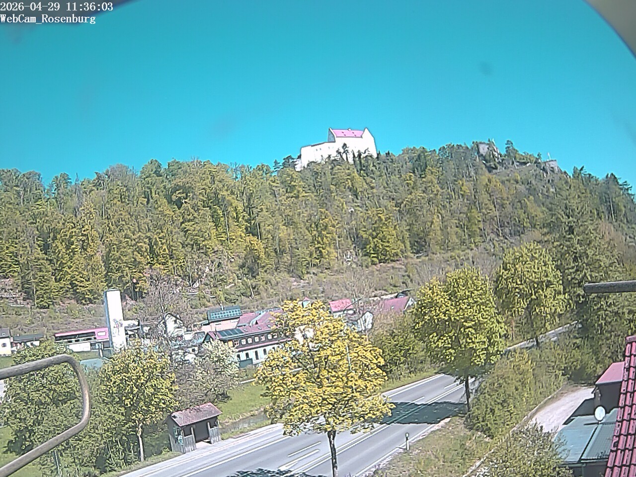 Archiv Foto Webcam Schloss Rosenburg