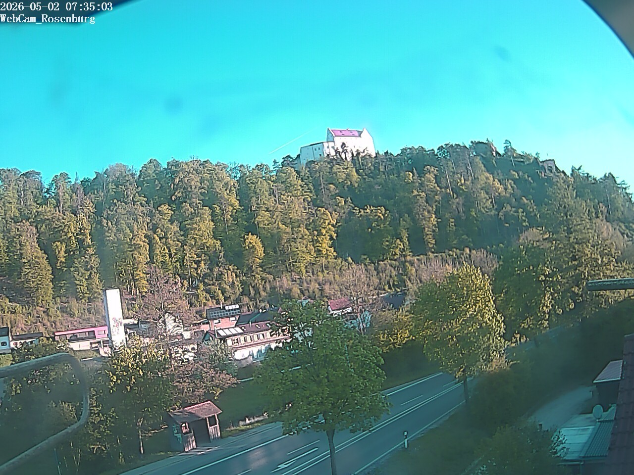 Archived image Webcam Rosenburg Castle
