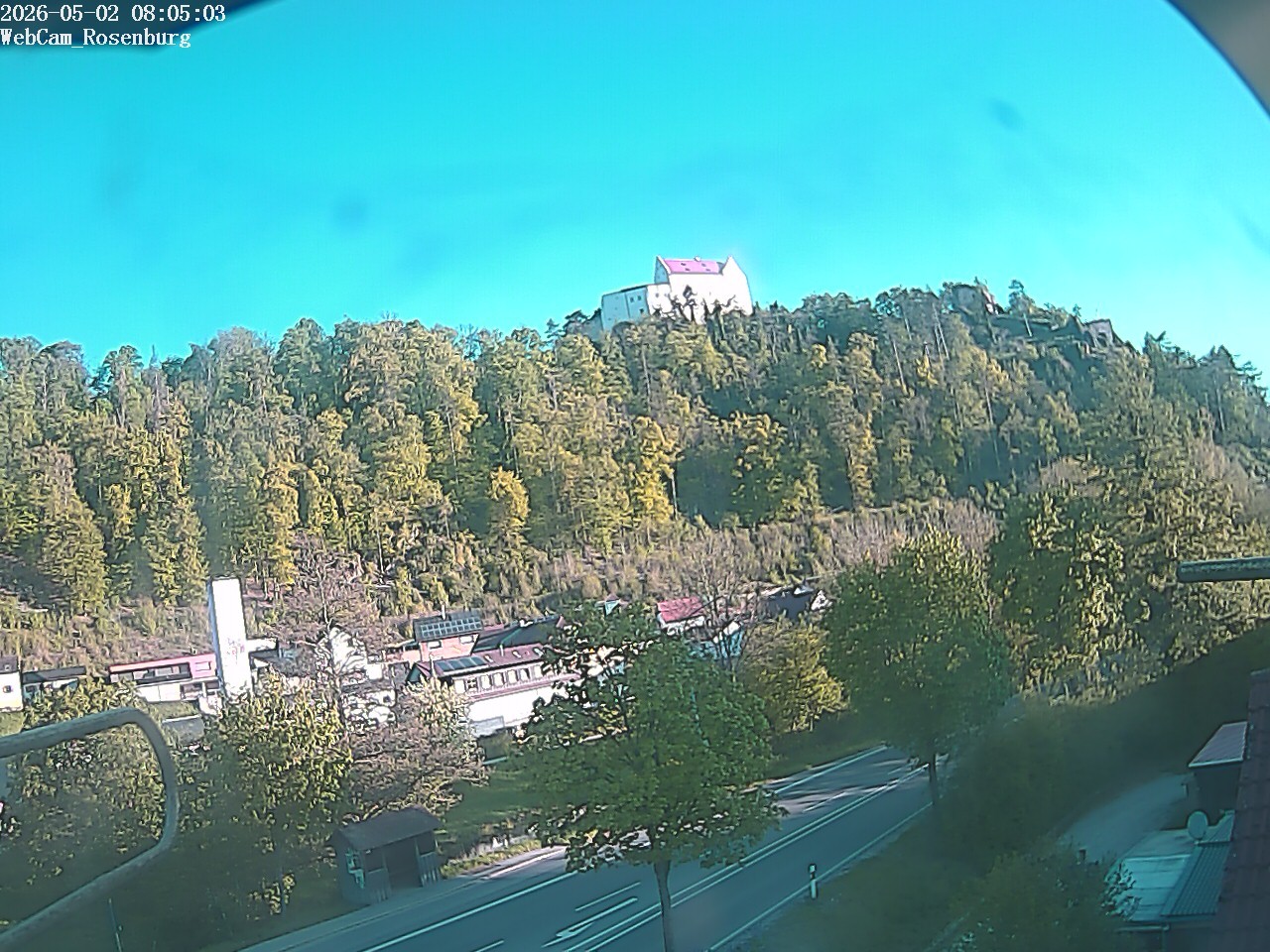 Archived image Webcam Rosenburg Castle