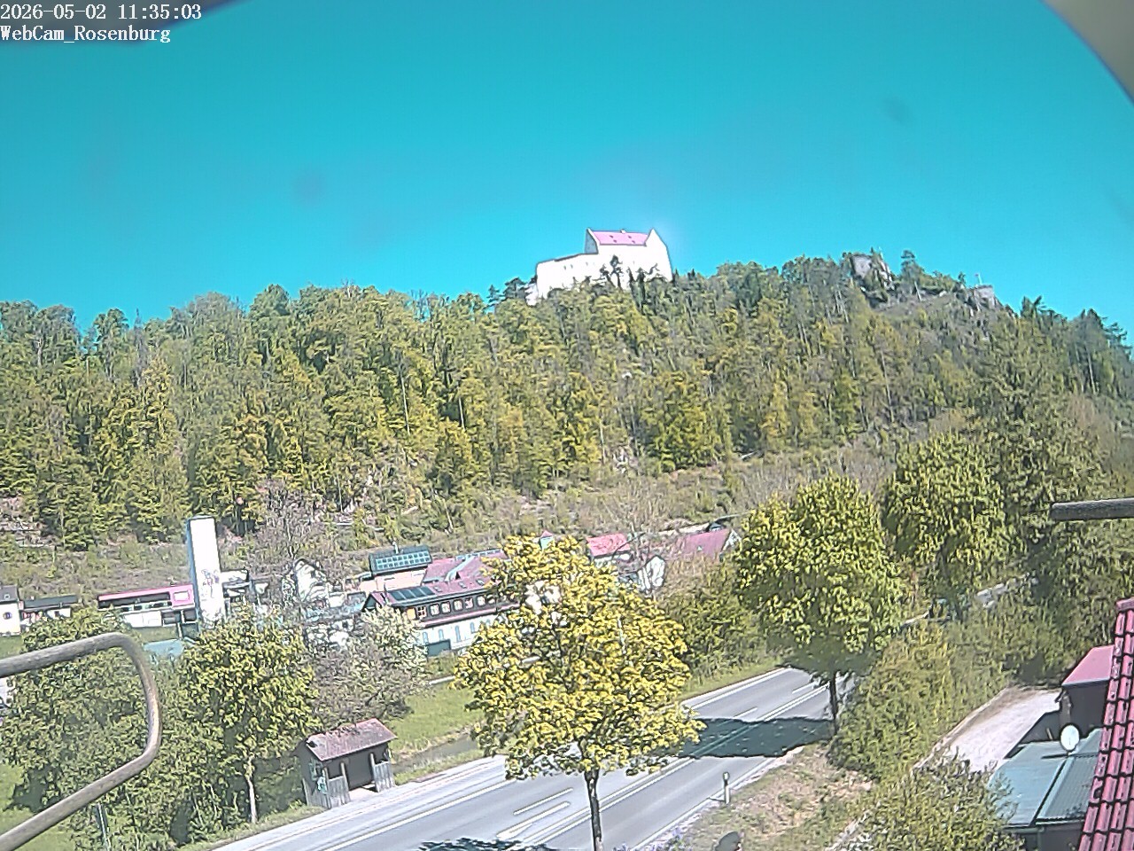 Archived image Webcam Rosenburg Castle