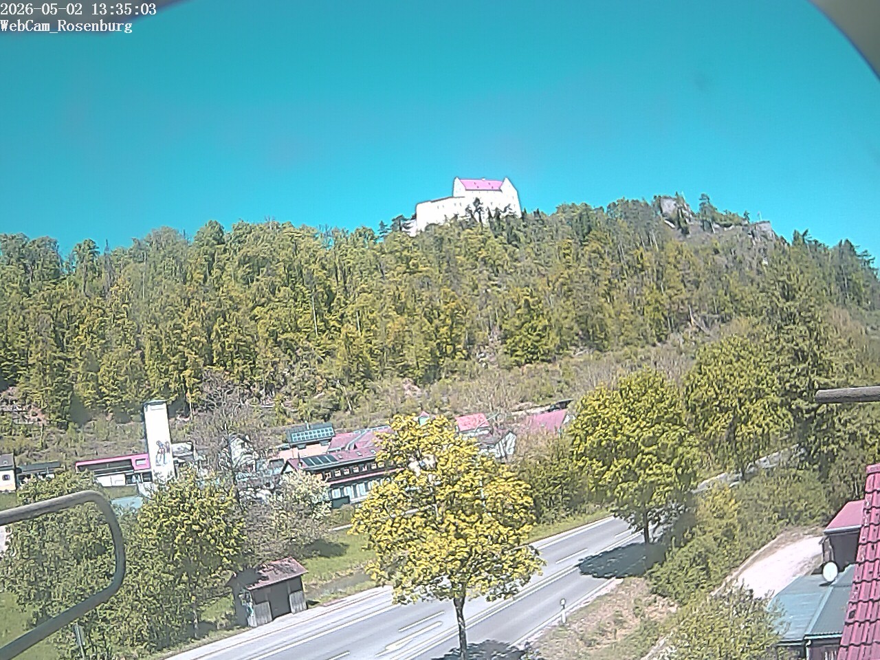 Archived image Webcam Rosenburg Castle