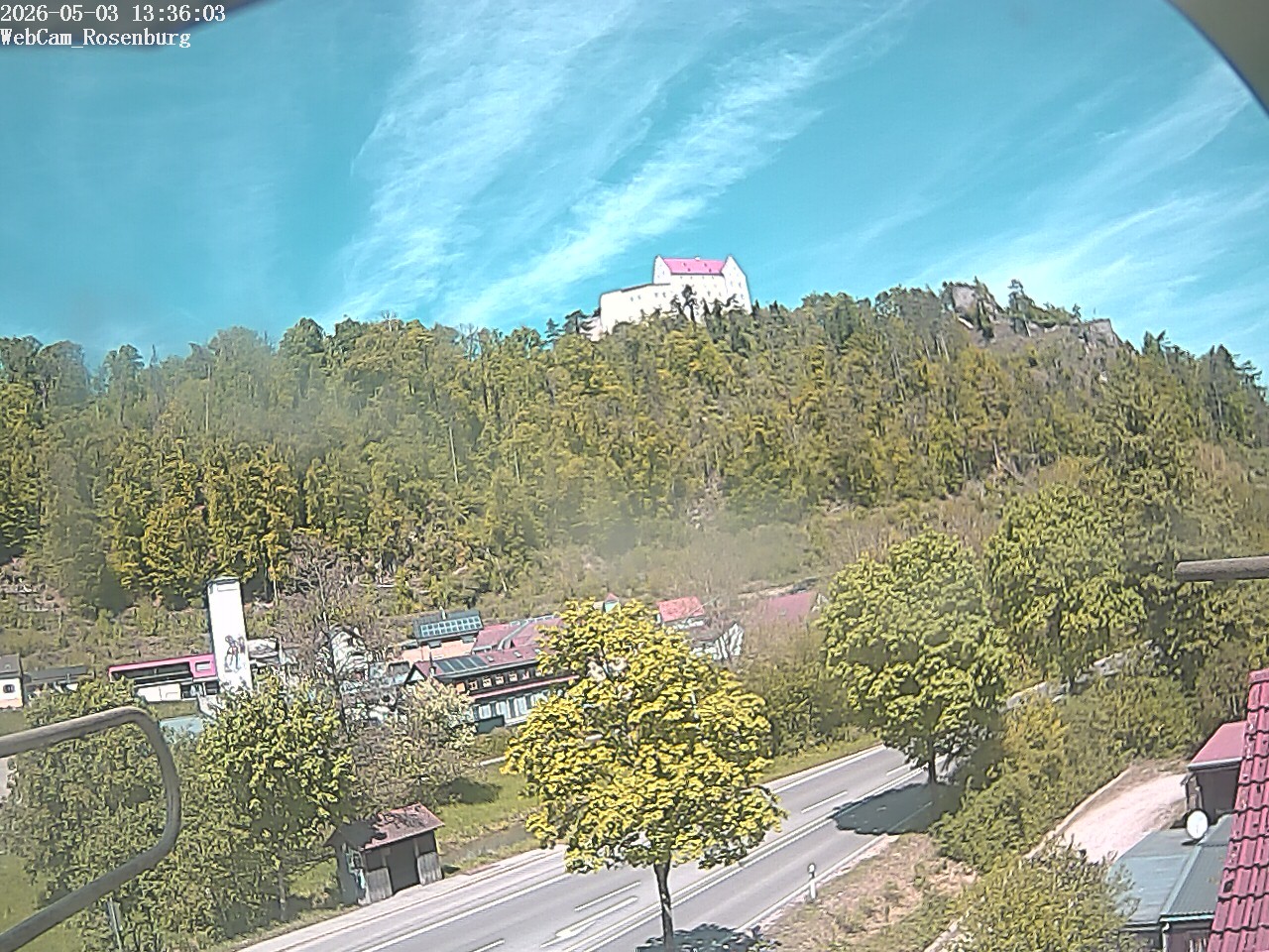 Archived image Webcam Rosenburg Castle