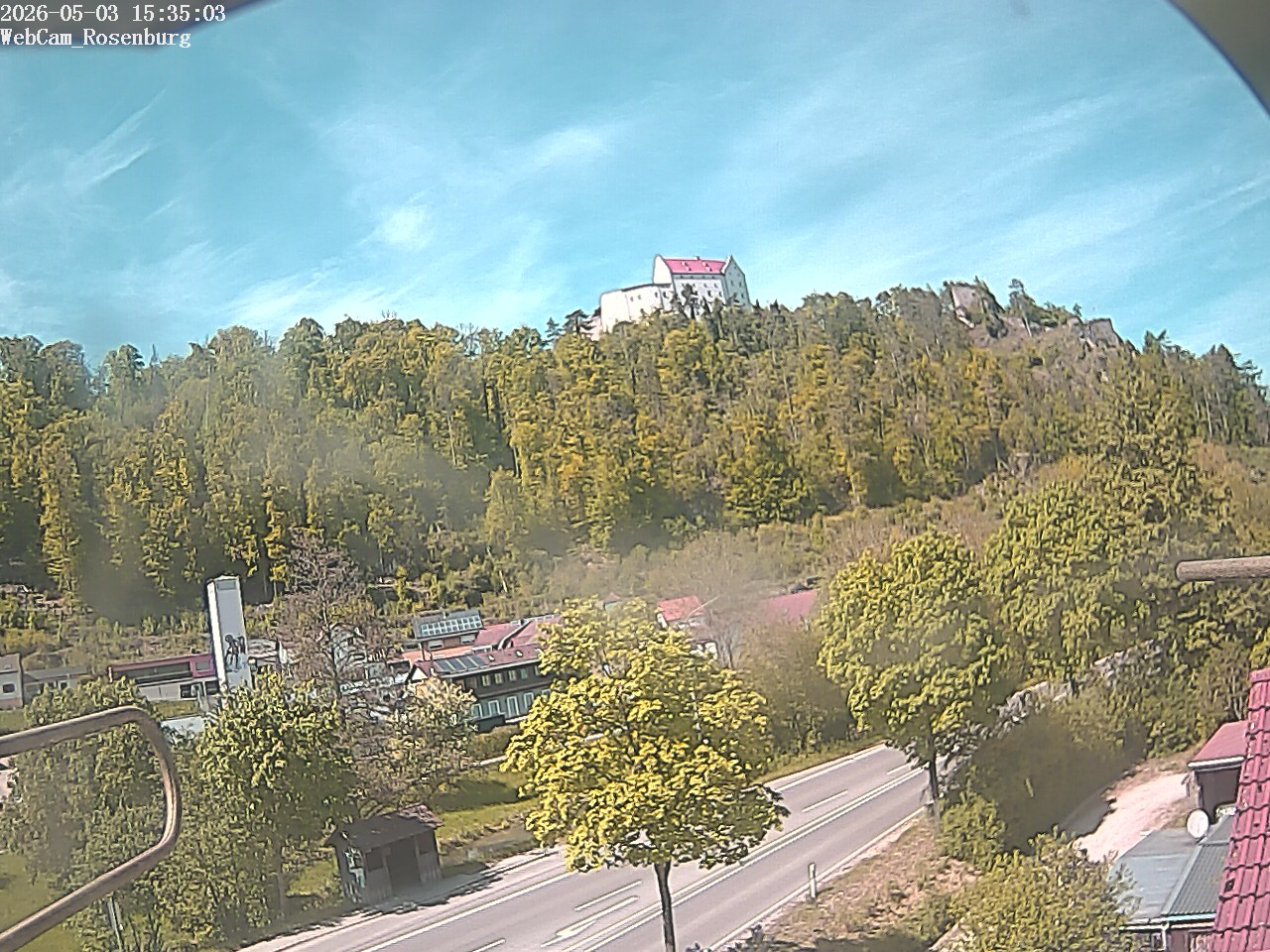 Archived image Webcam Rosenburg Castle