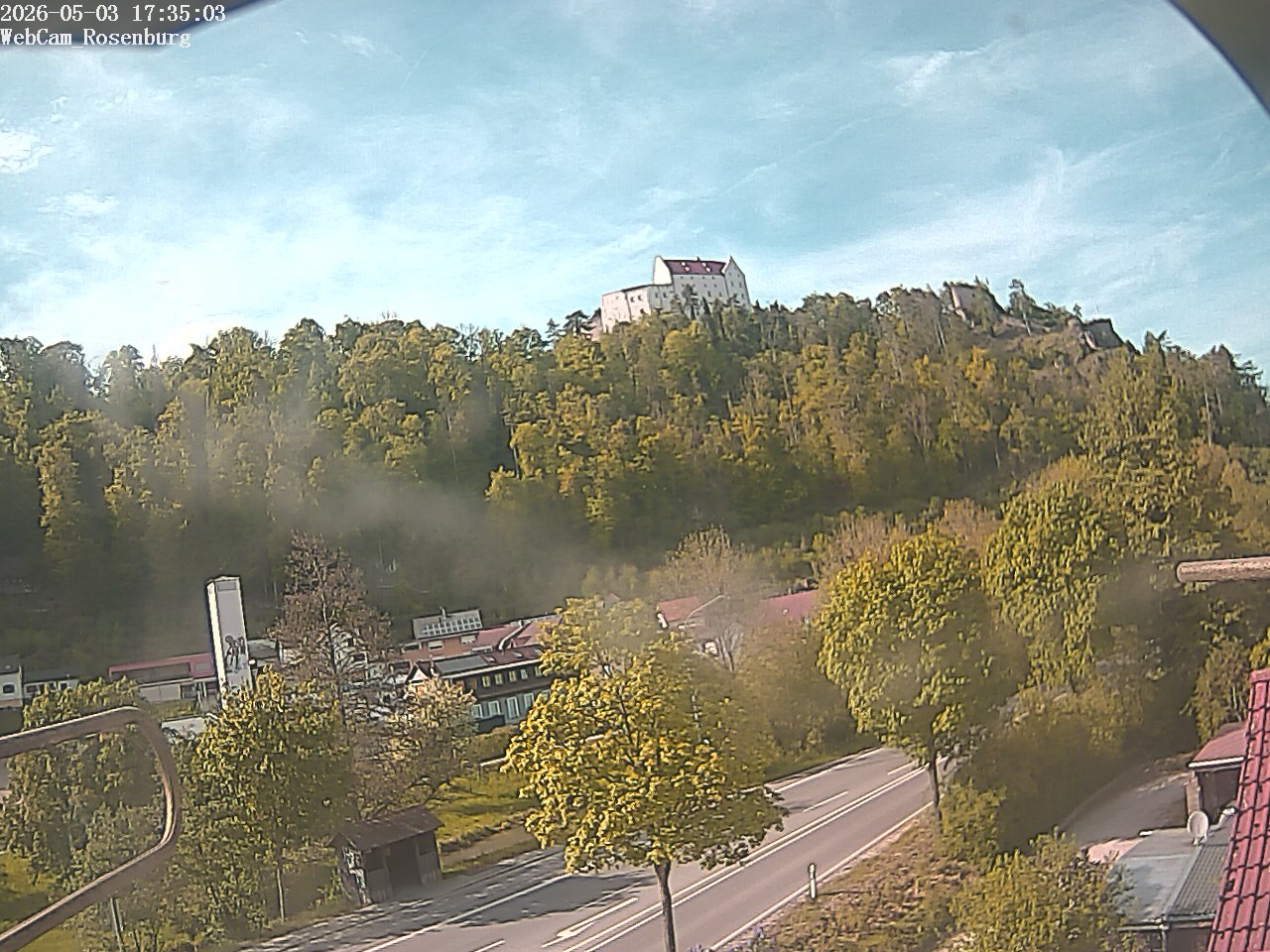 Archived image Webcam Rosenburg Castle