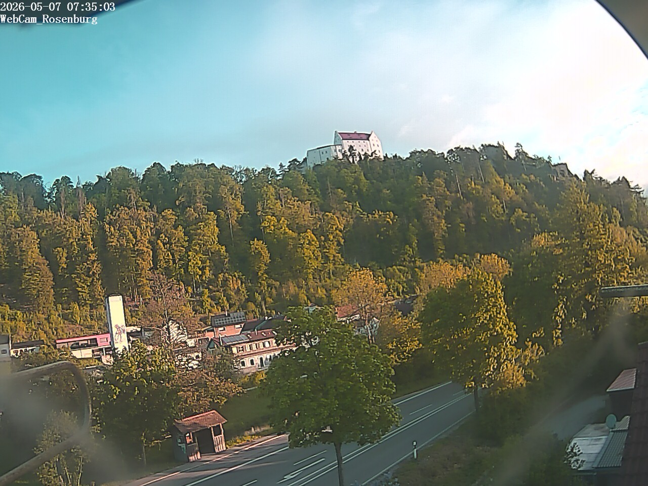 Archiv Foto Webcam Schloss Rosenburg
