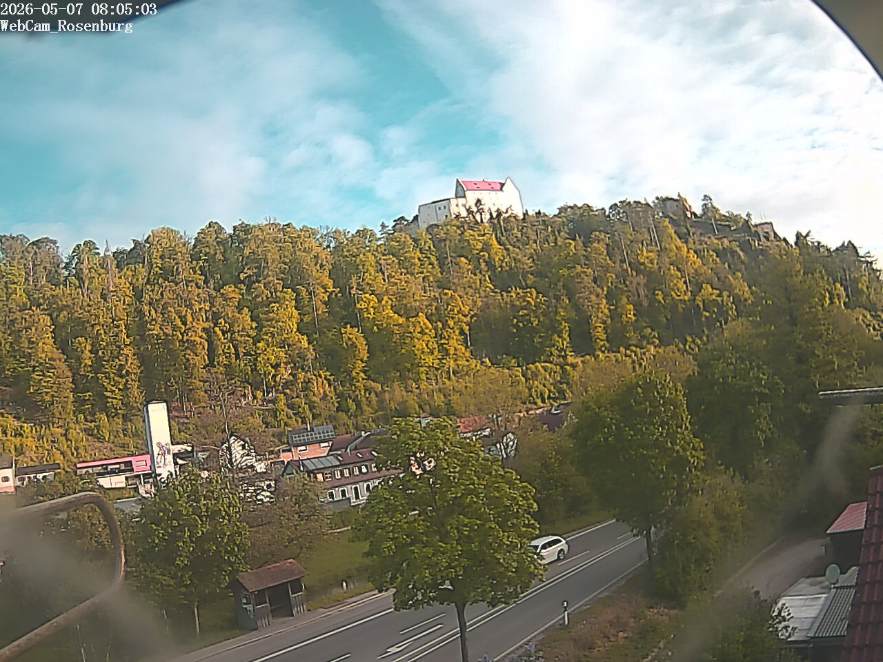 Archiv Foto Webcam Schloss Rosenburg