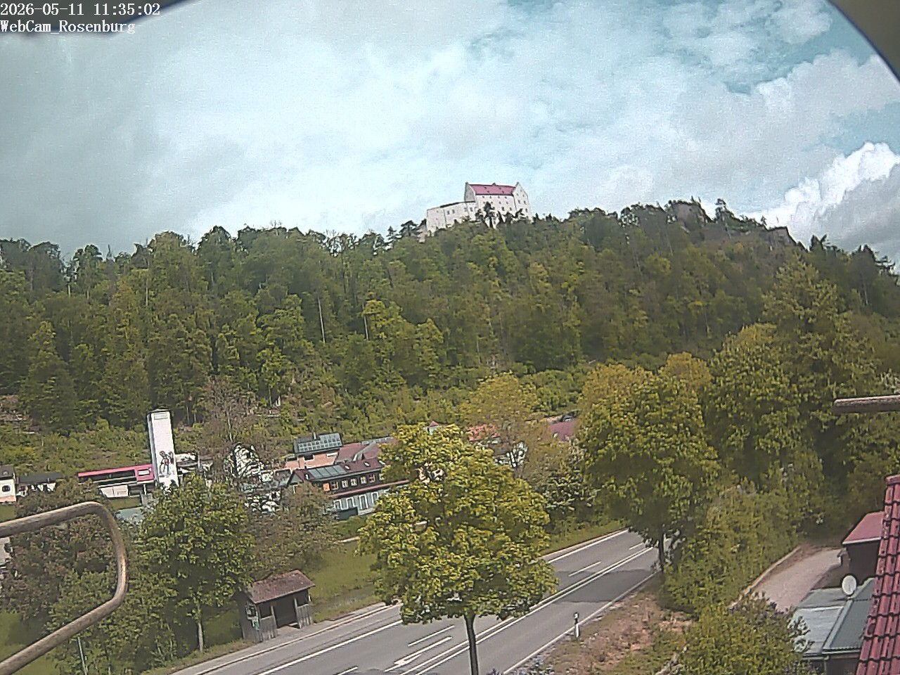 Archiv Foto Webcam Schloss Rosenburg