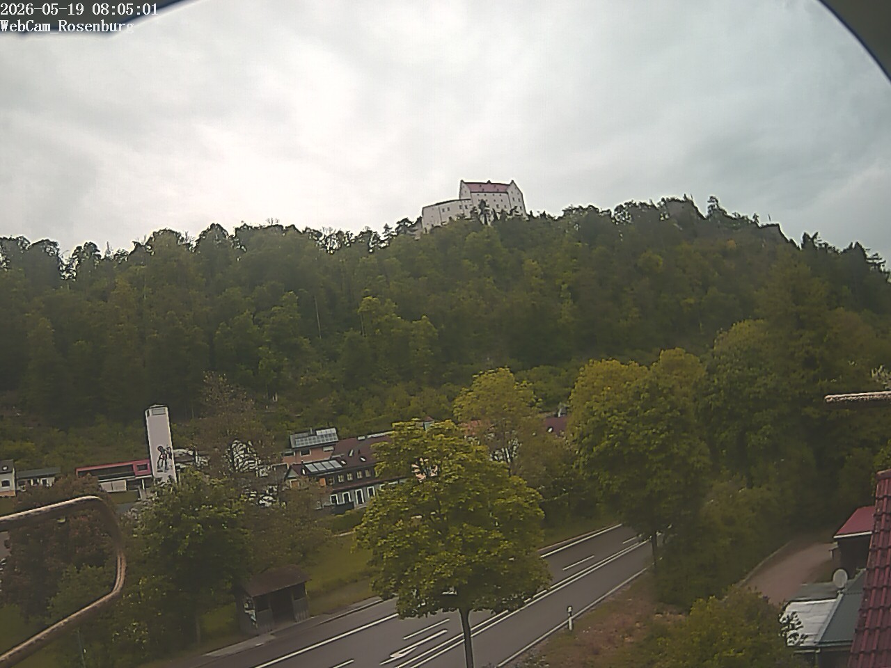 Archiv Foto Webcam Schloss Rosenburg