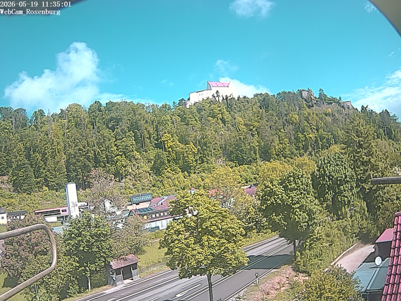 Archiv Foto Webcam Schloss Rosenburg