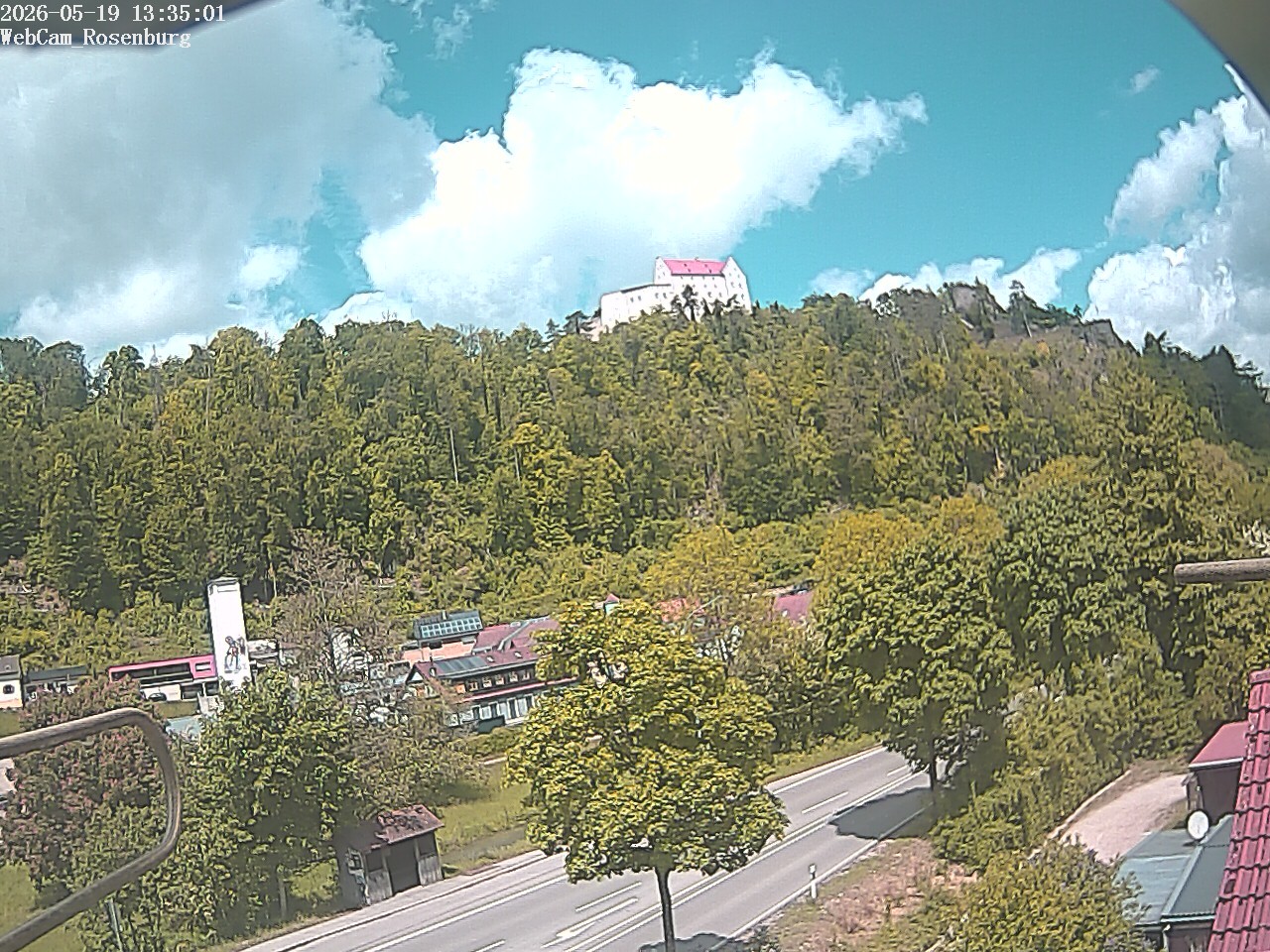 Archiv Foto Webcam Schloss Rosenburg