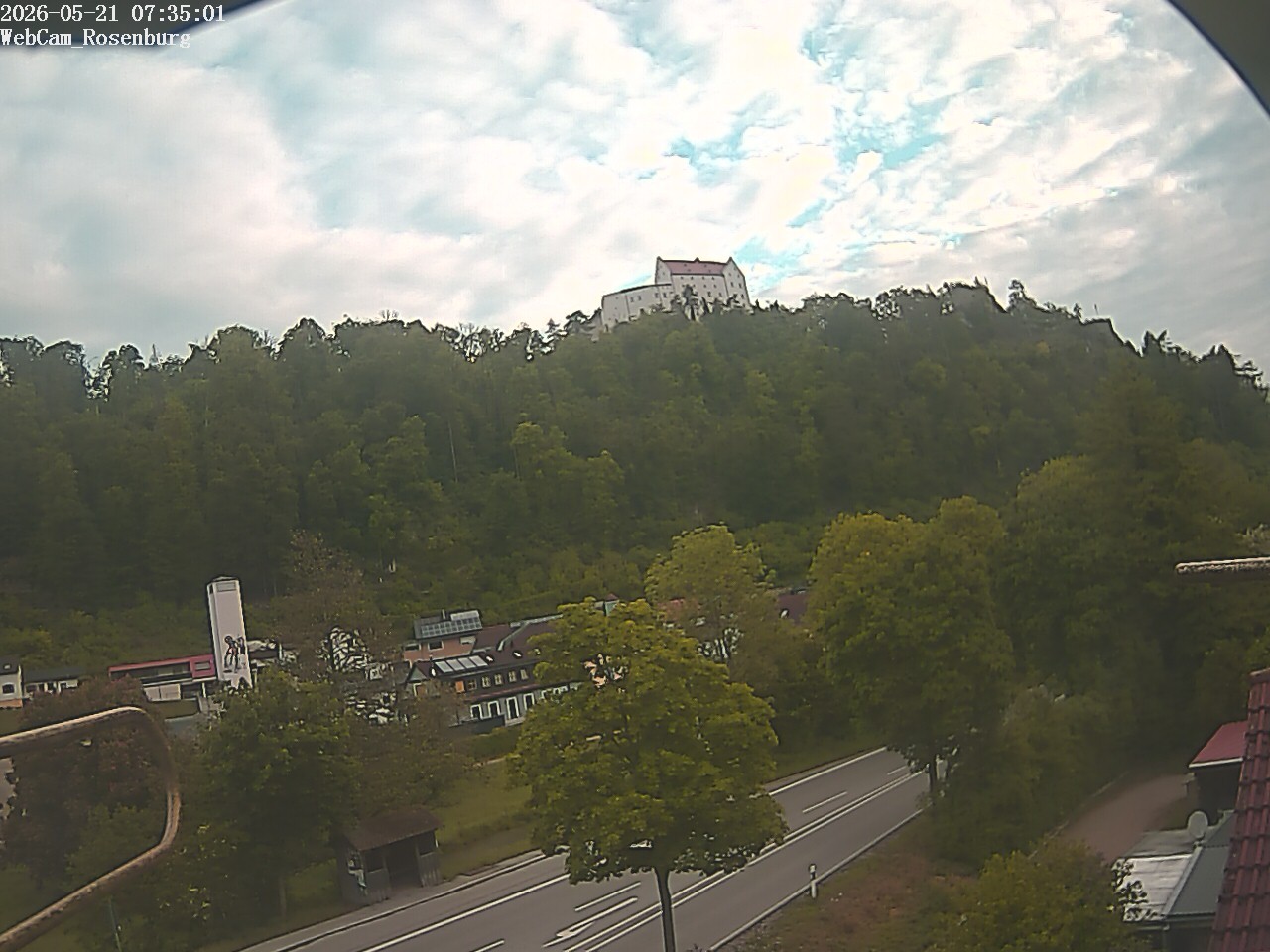 Archived image Webcam Rosenburg Castle