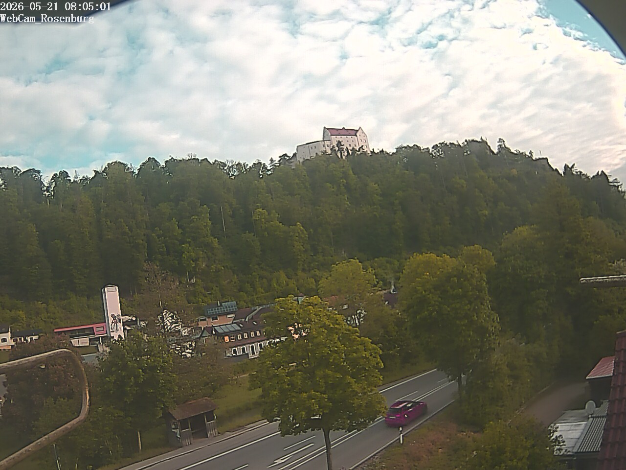 Archived image Webcam Rosenburg Castle