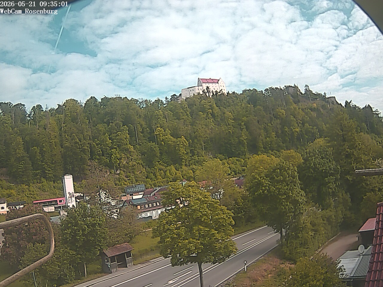 Archived image Webcam Rosenburg Castle