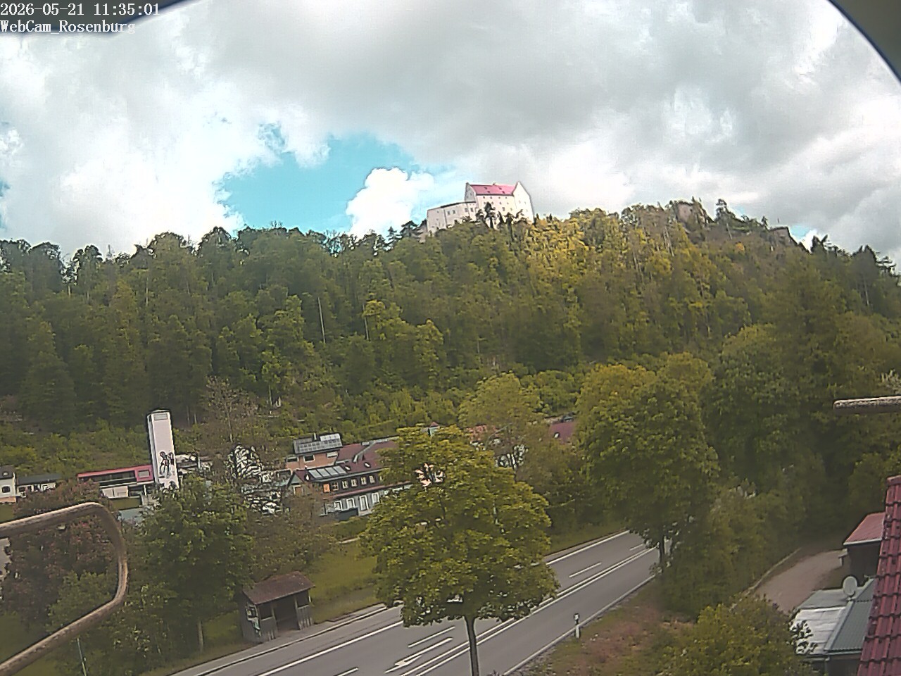 Archived image Webcam Rosenburg Castle