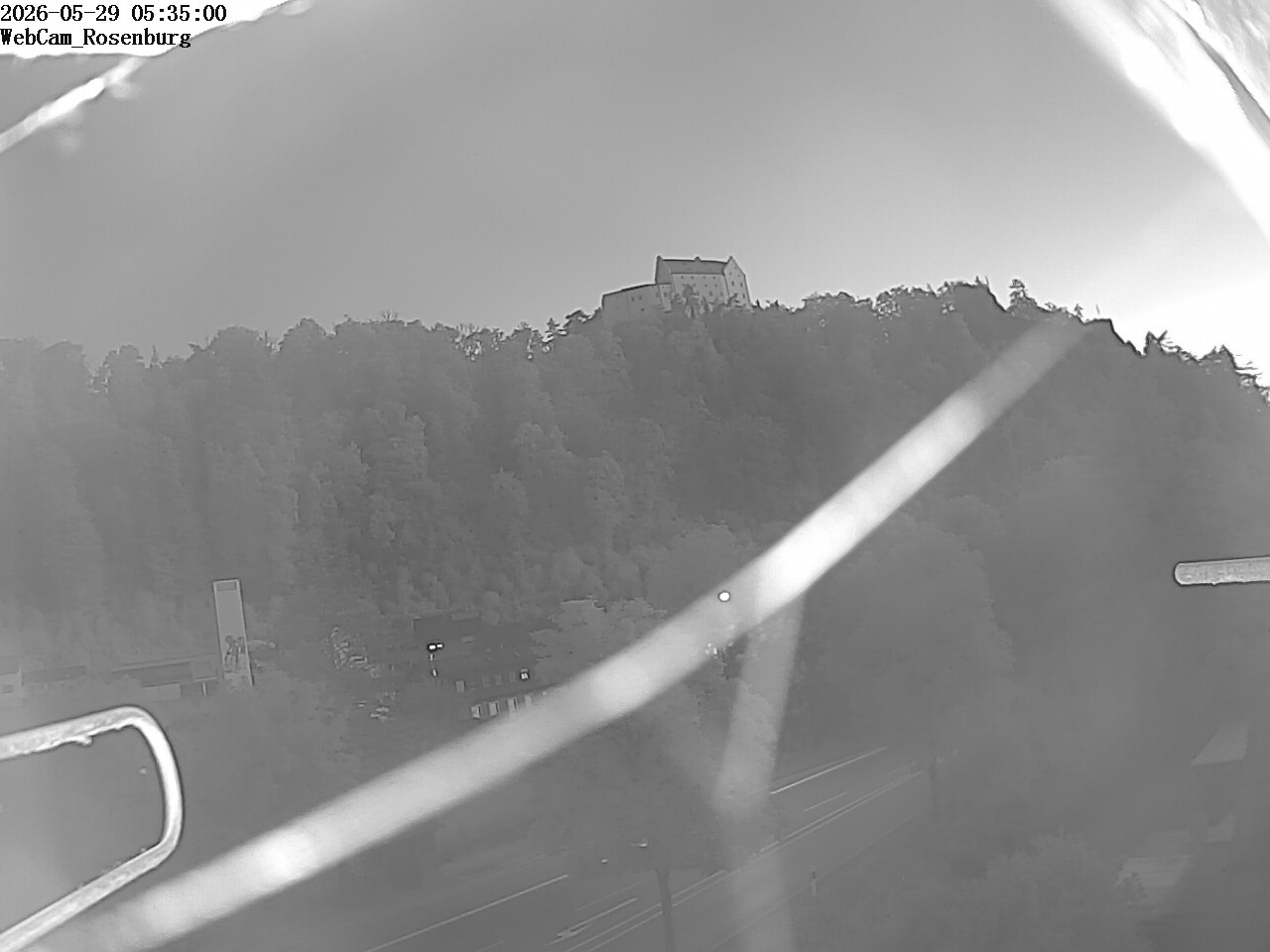 Archiv Foto Webcam Schloss Rosenburg