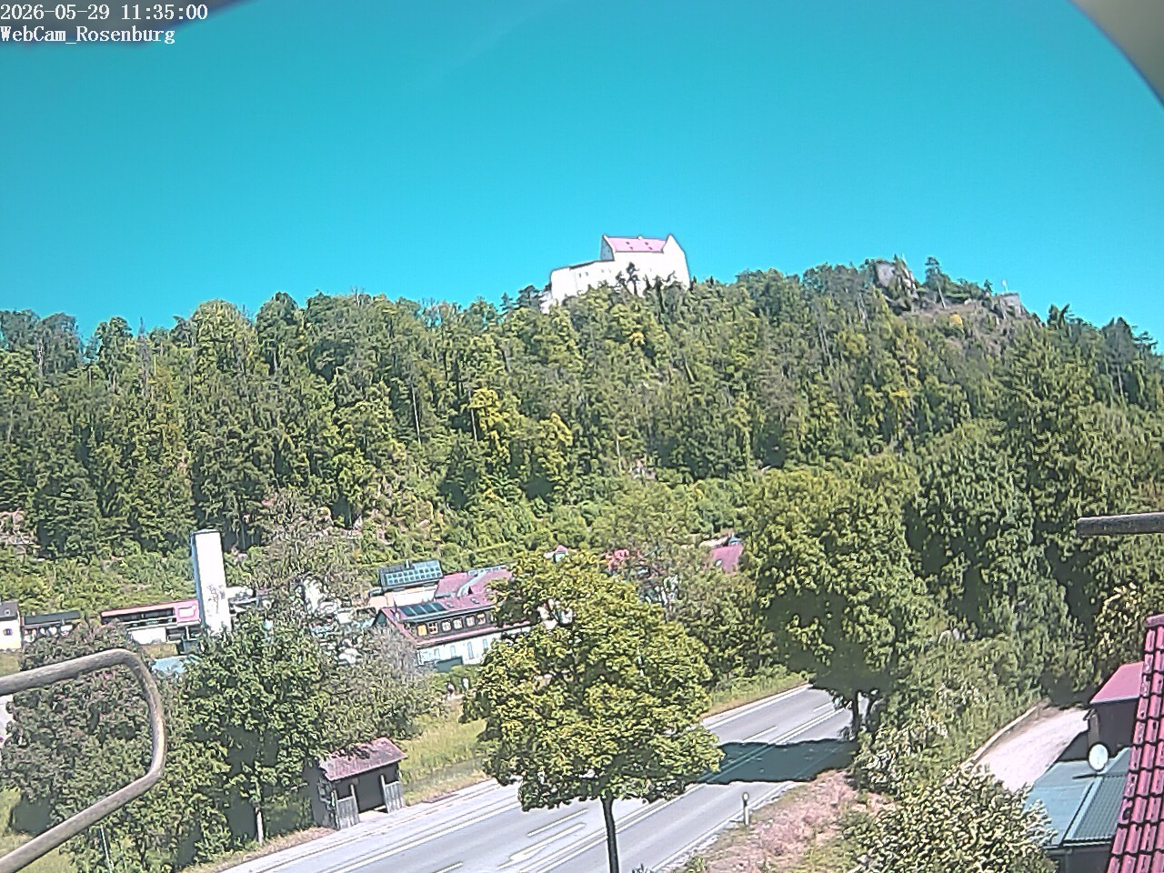 Archiv Foto Webcam Schloss Rosenburg