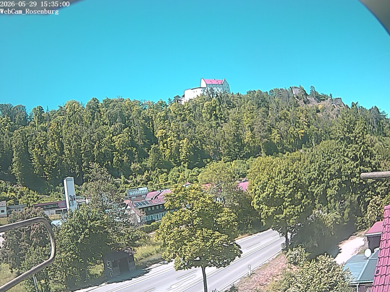 Archiv Foto Webcam Schloss Rosenburg