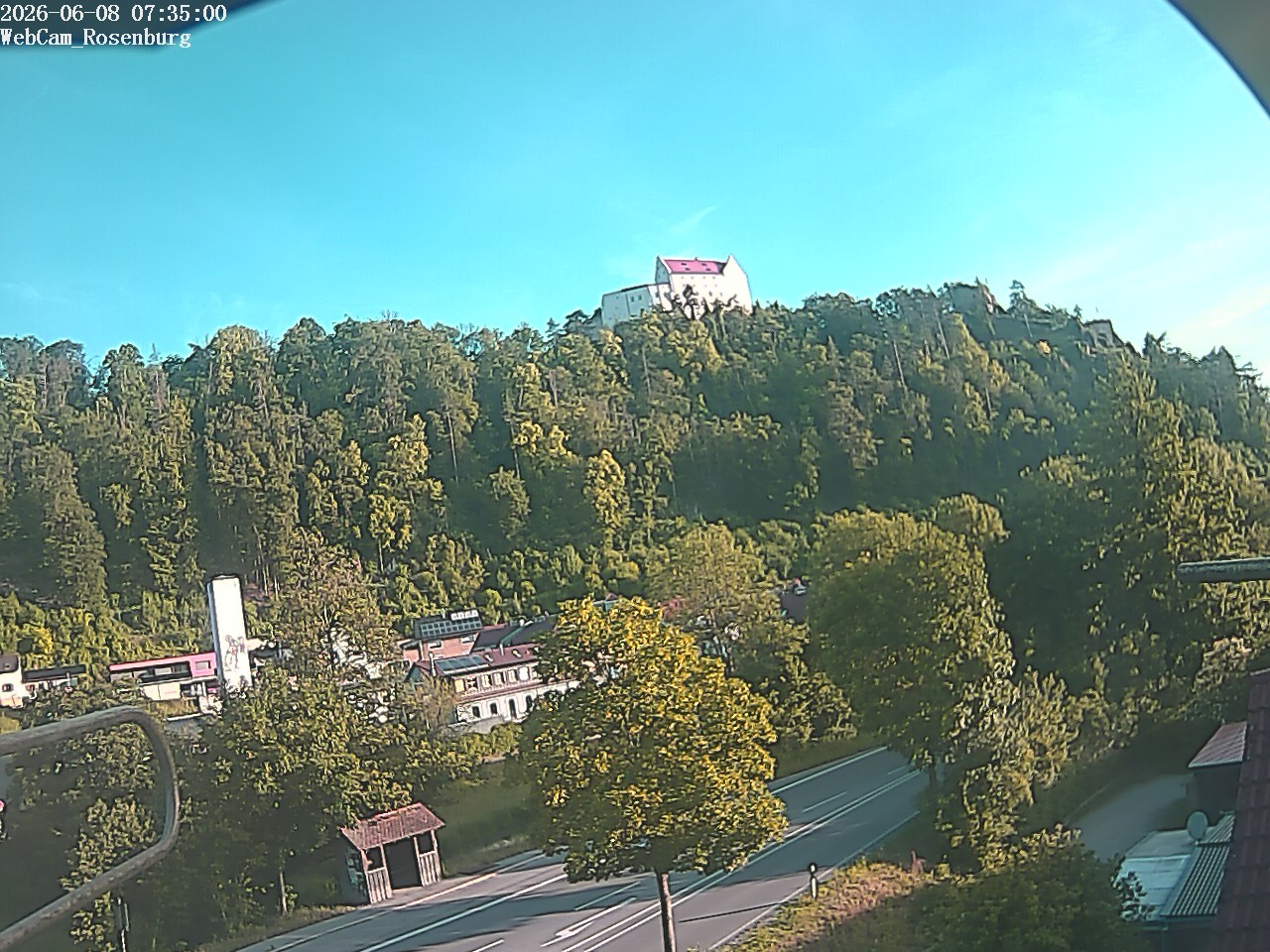 Archiv Foto Webcam Schloss Rosenburg