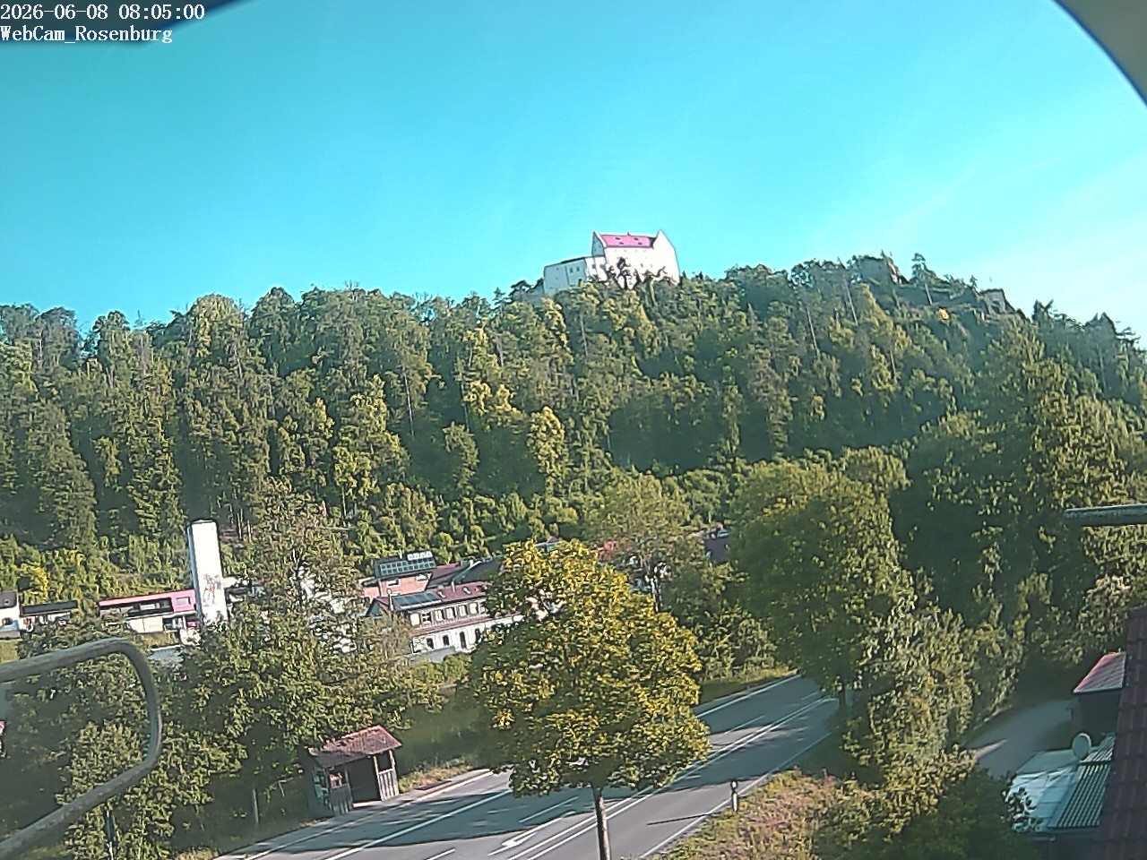 Archiv Foto Webcam Schloss Rosenburg