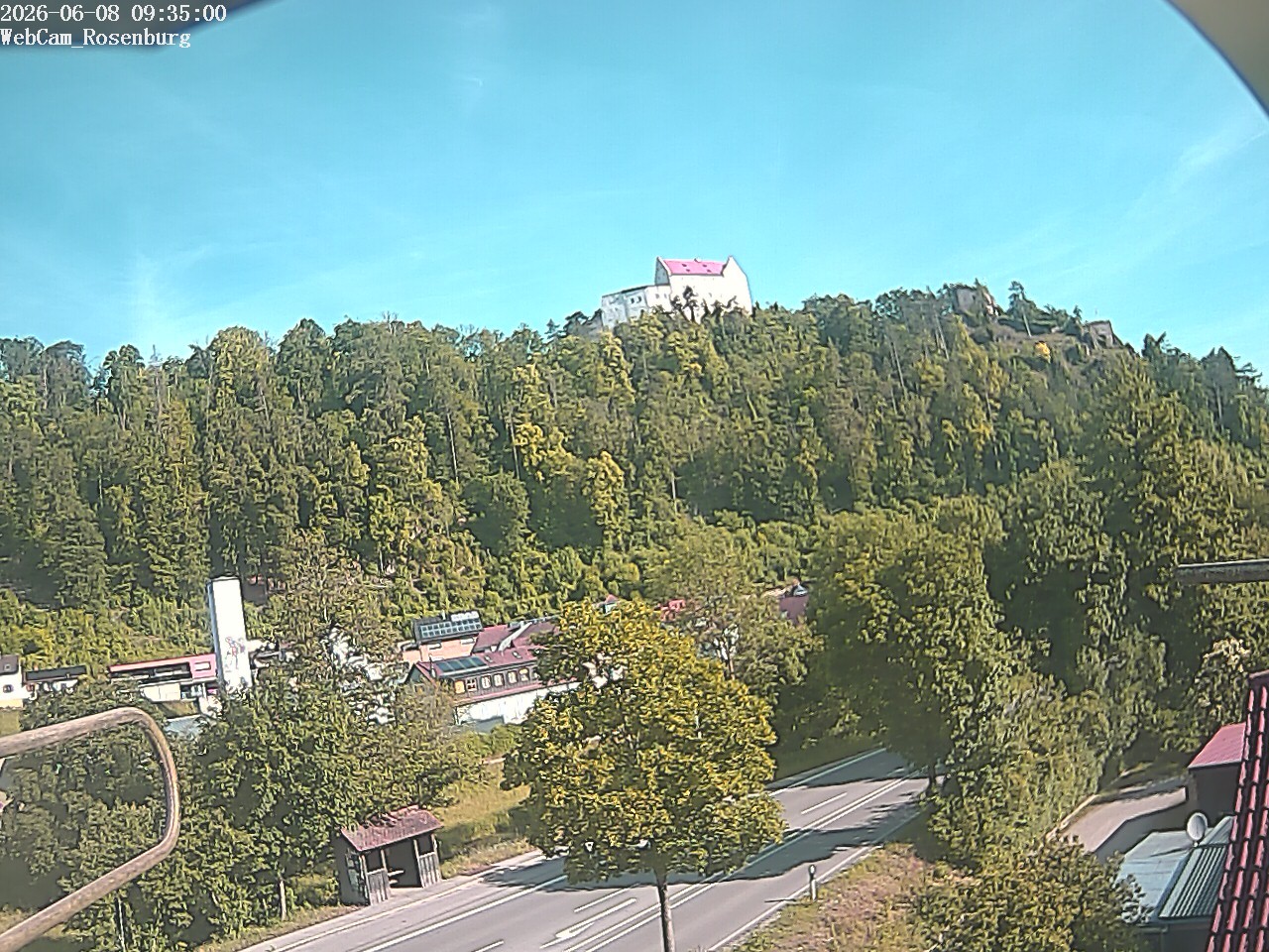 Archiv Foto Webcam Schloss Rosenburg