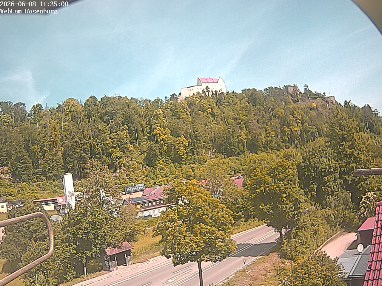 Archiv Foto Webcam Schloss Rosenburg