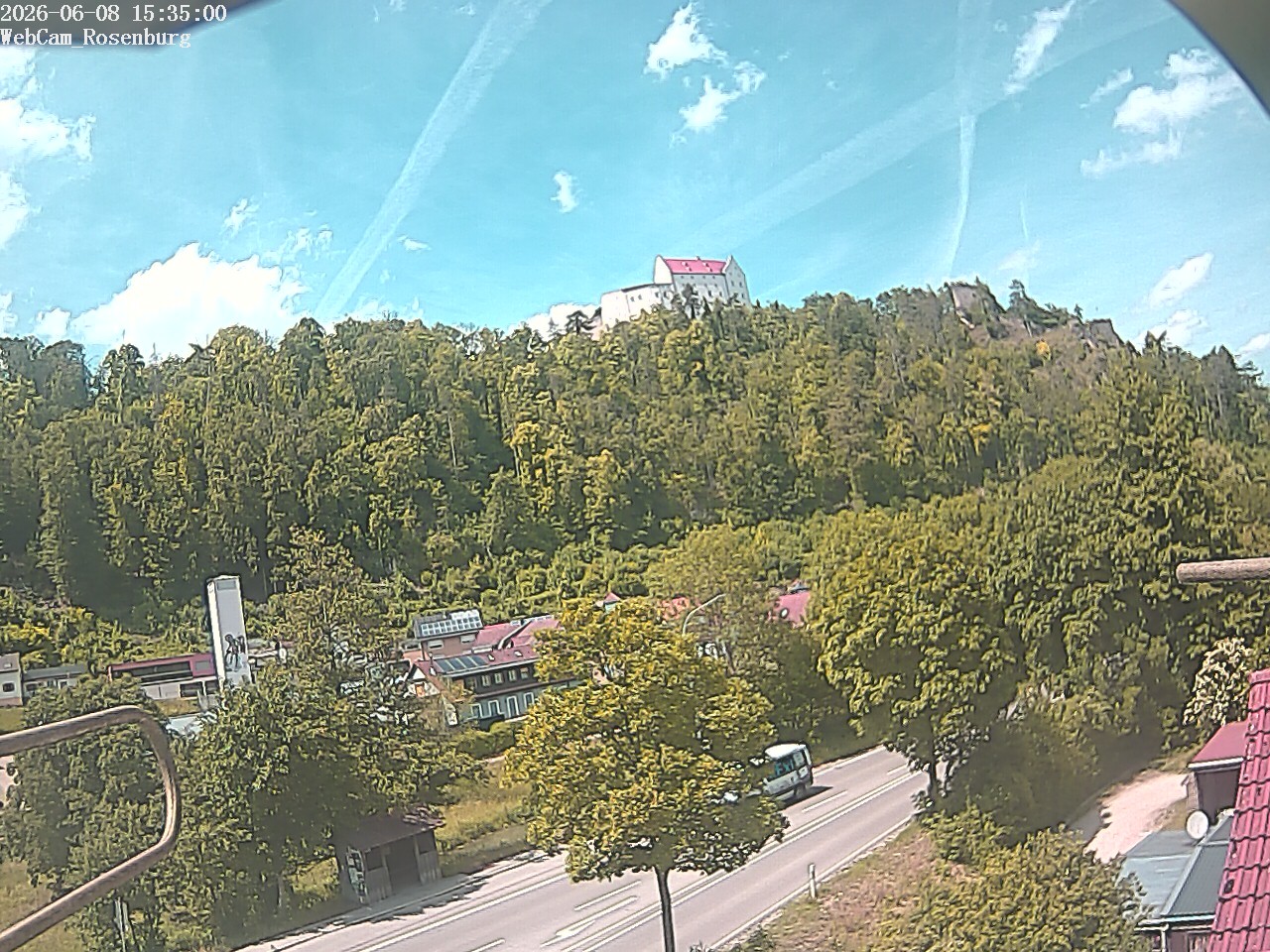 Archiv Foto Webcam Schloss Rosenburg