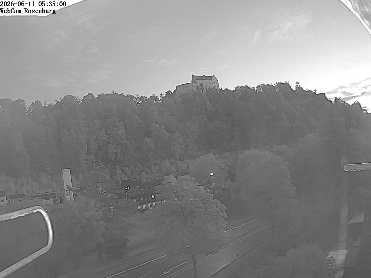Archiv Foto Webcam Schloss Rosenburg