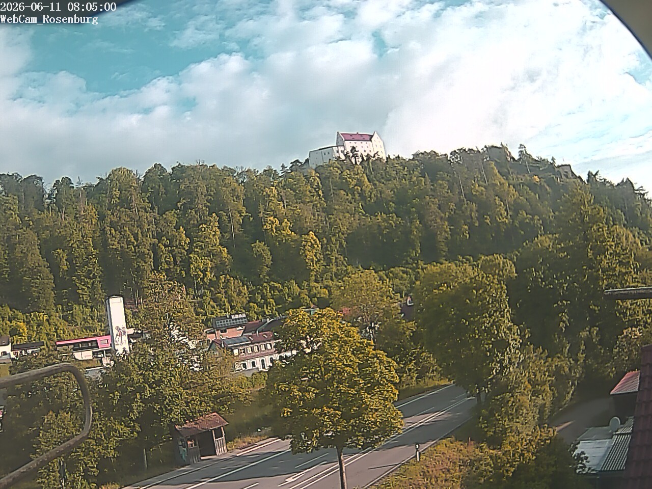 Archiv Foto Webcam Schloss Rosenburg