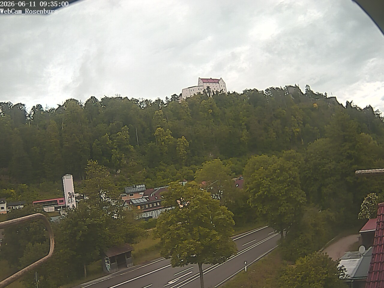 Archiv Foto Webcam Schloss Rosenburg