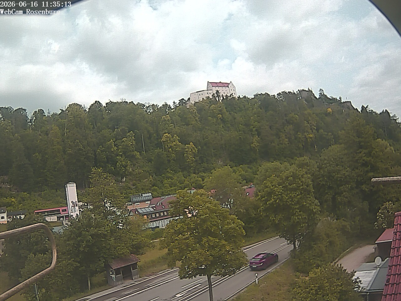 Archiv Foto Webcam Schloss Rosenburg