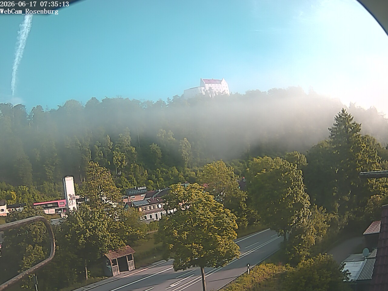 Archiv Foto Webcam Schloss Rosenburg