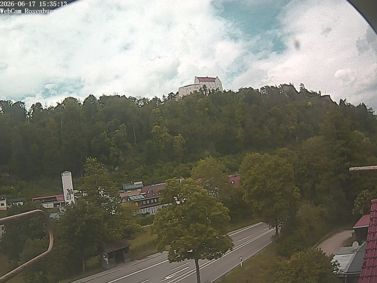 Archived image Webcam Rosenburg Castle